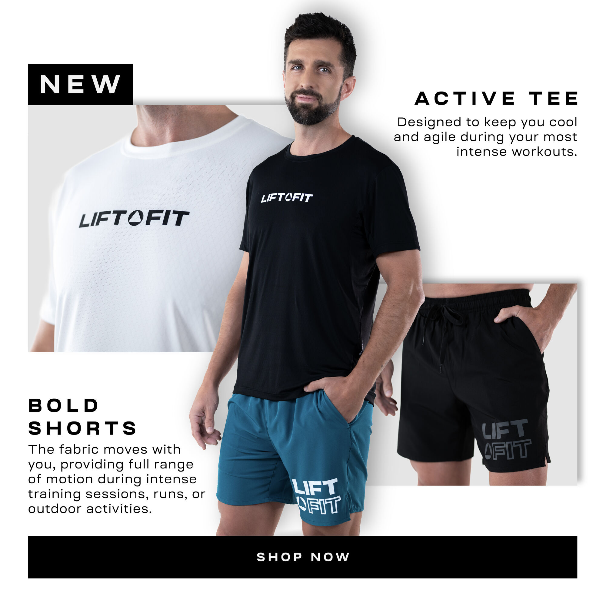 Active Tee and Bold Shorts